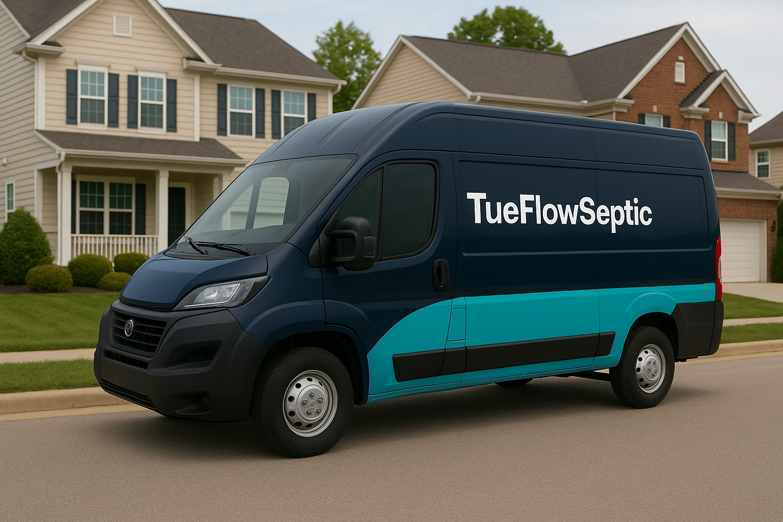 TrueFlowSeptic service van